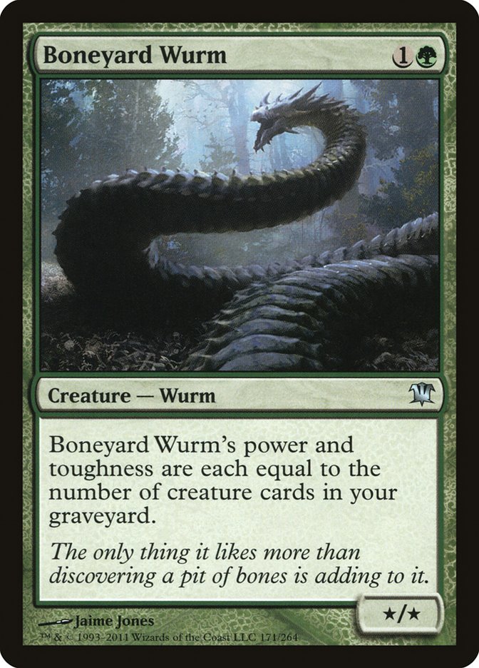 Boneyard Wurm [Innistrad] | Good Games Adelaide SA