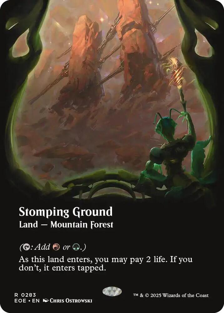 Stomping Ground  283/276 (Edge of Eternities)  - Borderless | Good Games Adelaide SA