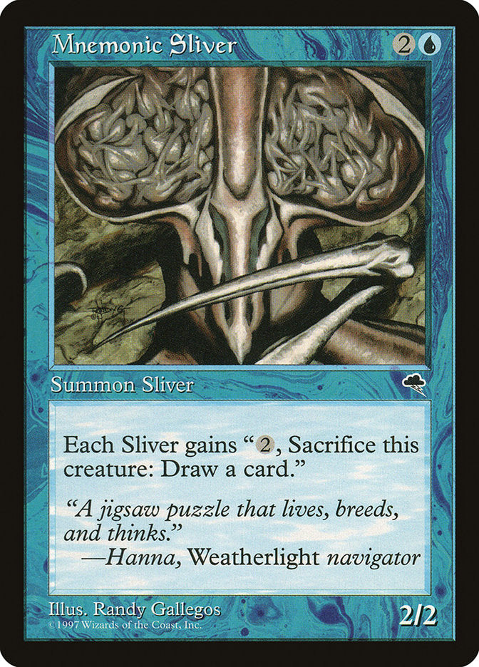 Mnemonic Sliver [Tempest] | Good Games Adelaide SA