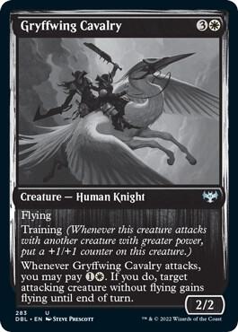 Gryffwing Cavalry 283 (Innistrad: Double Feature)  - Foil | Good Games Adelaide SA