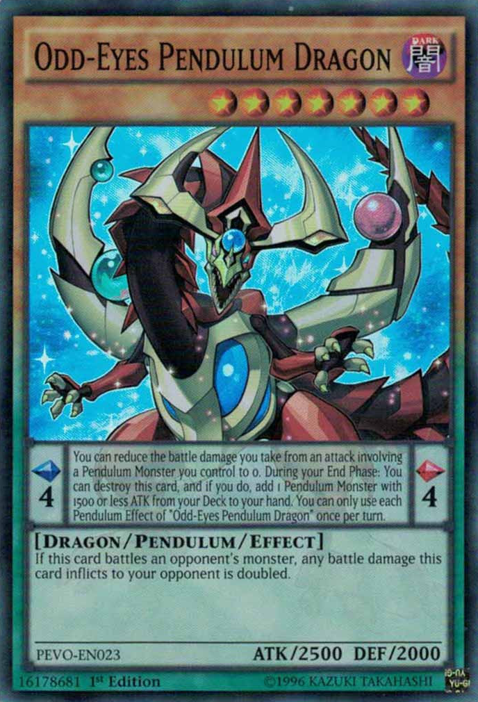 Odd-Eyes Pendulum Dragon [PEVO-EN023] Super Rare | Good Games Adelaide SA