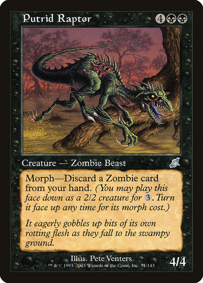 Putrid Raptor [Scourge] | Good Games Adelaide SA