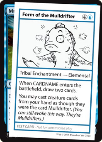 Form of the Mulldrifter (2021 Edition) [Mystery Booster Playtest Cards] | Good Games Adelaide SA