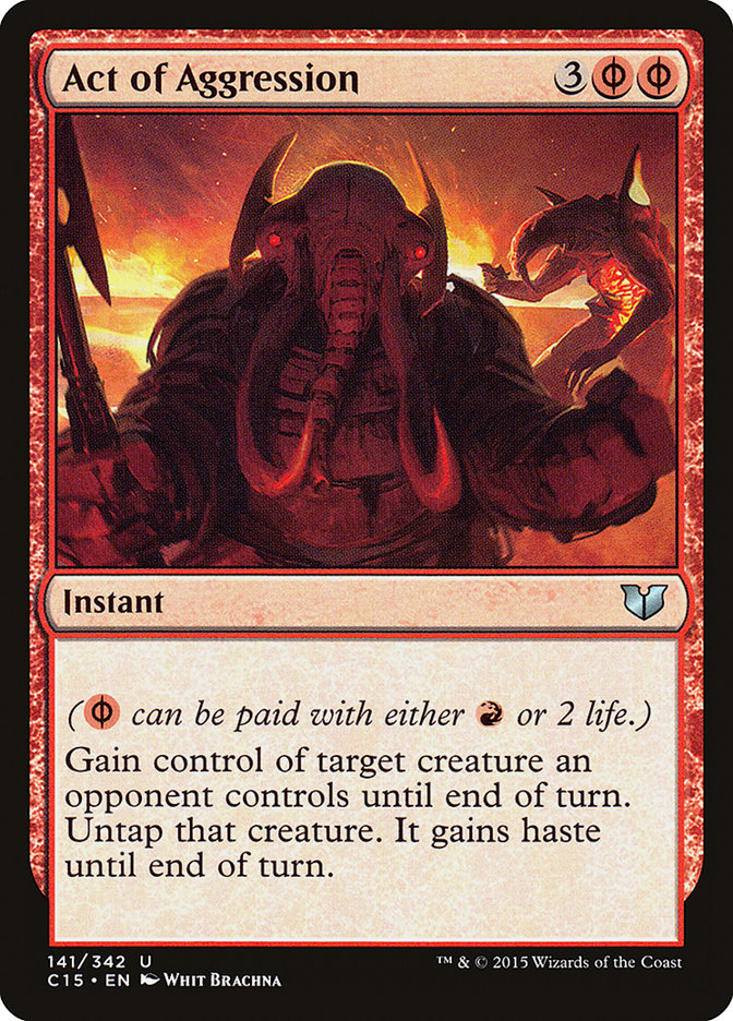 Act of Aggression 141 (Commander 2015)  | Good Games Adelaide SA