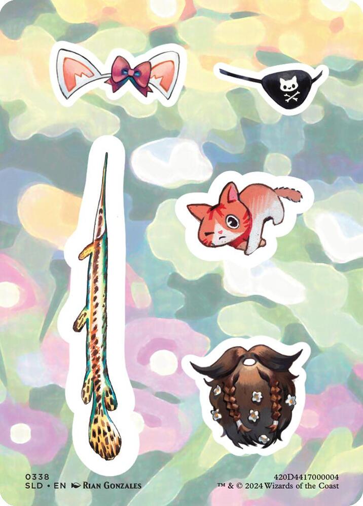 Sticker Sheet 0338 338 (Secret Lair Drop Series)  | Good Games Adelaide SA