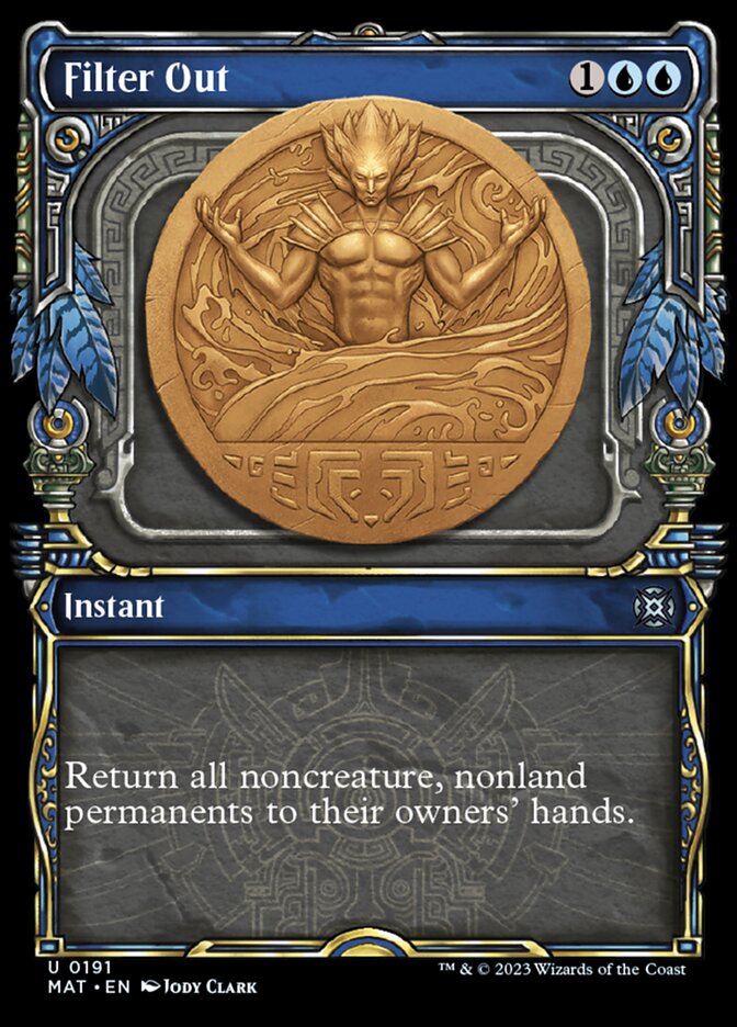 Filter Out (Showcase Halo Foil) [March of the Machine: The Aftermath] | Good Games Adelaide SA