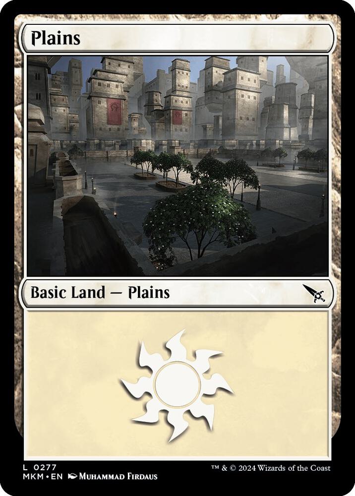 Plains 277 (Murders at Karlov Manor)  - Foil | Good Games Adelaide SA