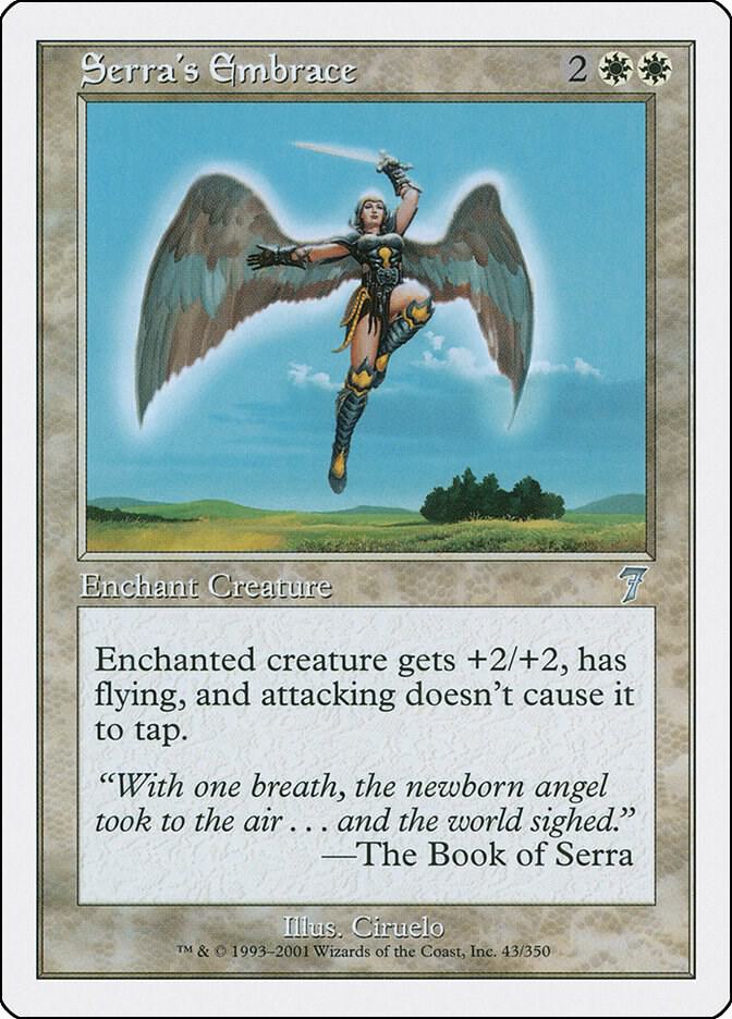 Serra's Embrace 43 (7th Edition)  | Good Games Adelaide SA