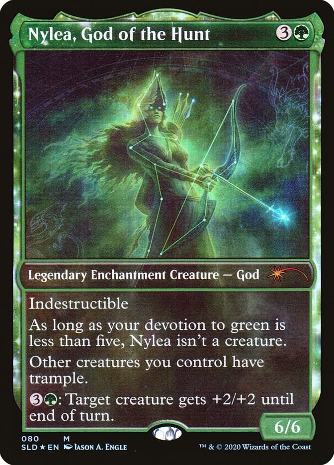 Nylea God of the Hunt 80 (Secret Lair Drop Series)  - Foil | Good Games Adelaide SA