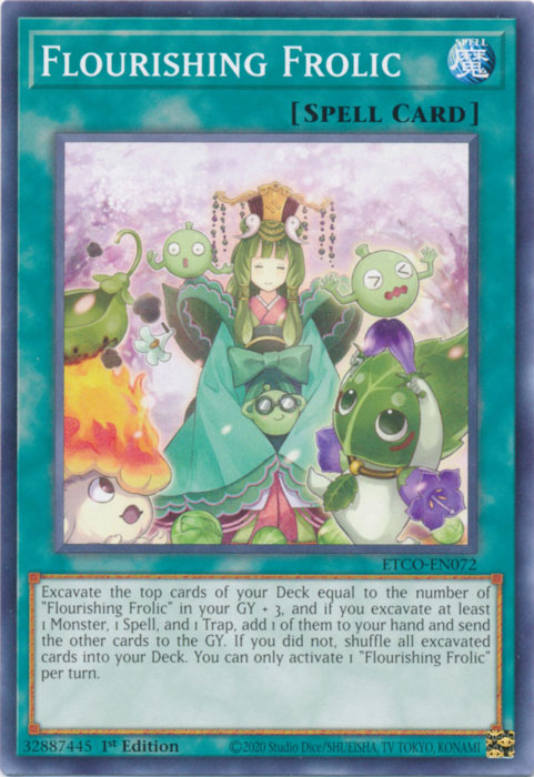 Flourishing Frolic [ETCO-EN072] Common | Good Games Adelaide SA