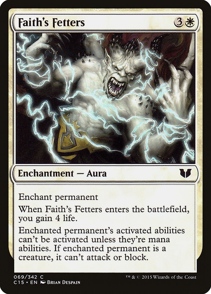 Faith's Fetters [Commander 2015] | Good Games Adelaide SA