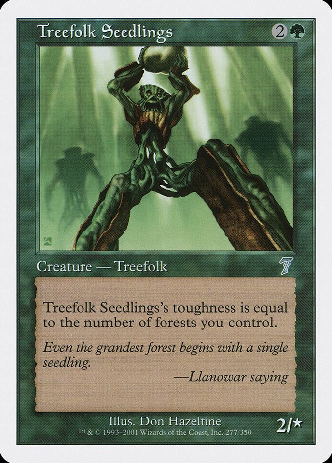 Treefolk Seedlings [Seventh Edition] | Good Games Adelaide SA