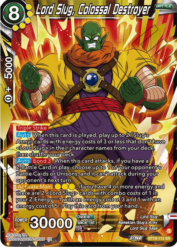 Lord Slug, Colossal Destroyer (BT19-112) [Fighter's Ambition] | Good Games Adelaide SA
