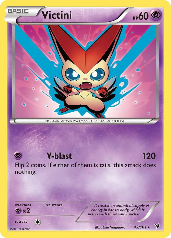 Victini 43/101 (Noble Victories)  | Good Games Adelaide SA