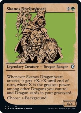 Skanos Dragonheart Showcase 410 (Commander Legends: Battle for Baldur's Gate)  | Good Games Adelaide SA