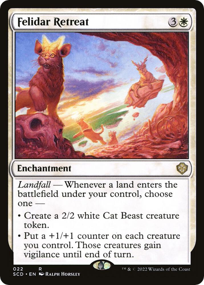 Felidar Retreat 22 (Starter Commander Decks)  | Good Games Adelaide SA