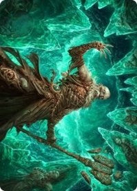 Draugr Necromancer Art Card [Kaldheim: Art Series] | Good Games Adelaide SA