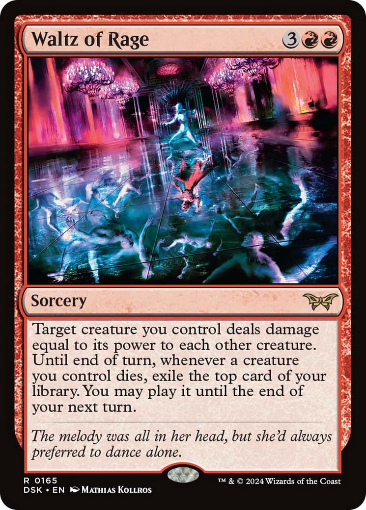 Waltz of Rage [Duskmourn: House of Horror] | Good Games Adelaide SA