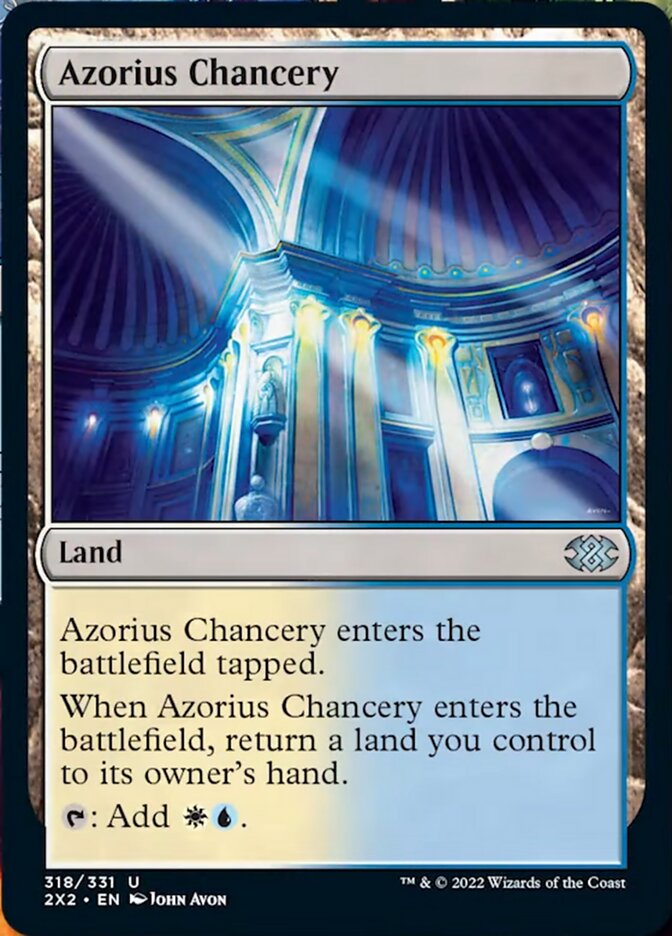Azorius Chancery [Double Masters 2022] | Good Games Adelaide SA