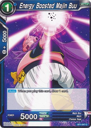Energy Boosted Majin Buu [BT1-047] | Good Games Adelaide SA