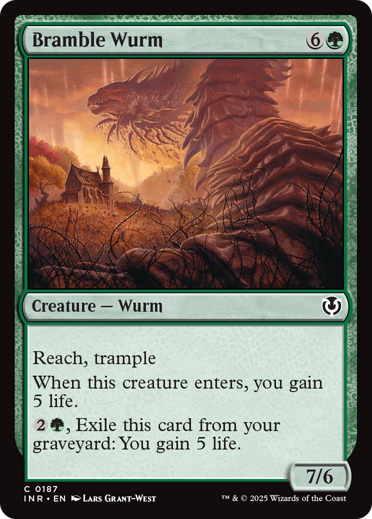 Bramble Wurm [Innistrad Remastered] | Good Games Adelaide SA
