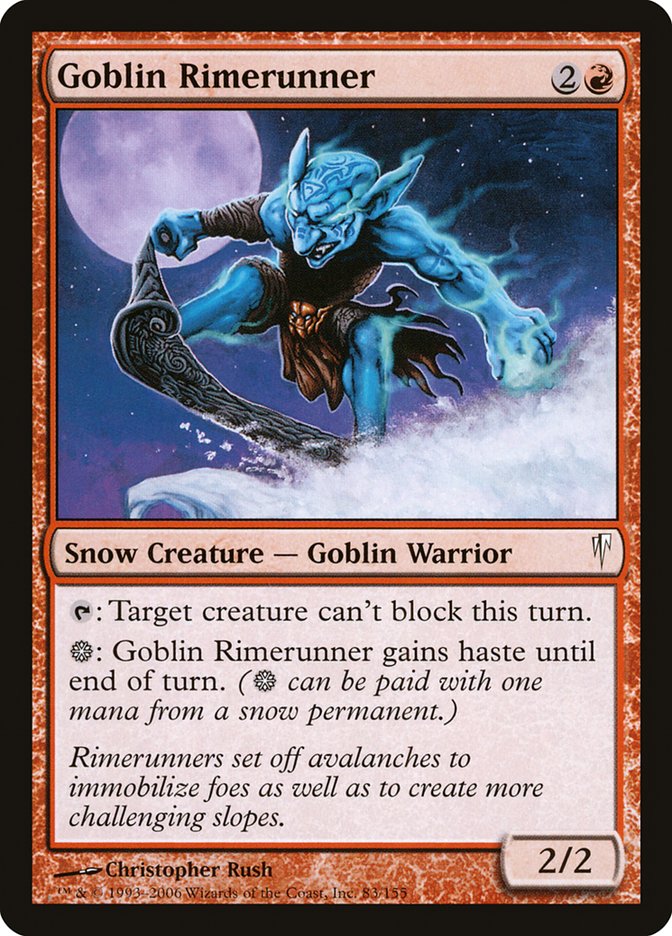 Goblin Rimerunner 83 (Coldsnap)  - Foil | Good Games Adelaide SA