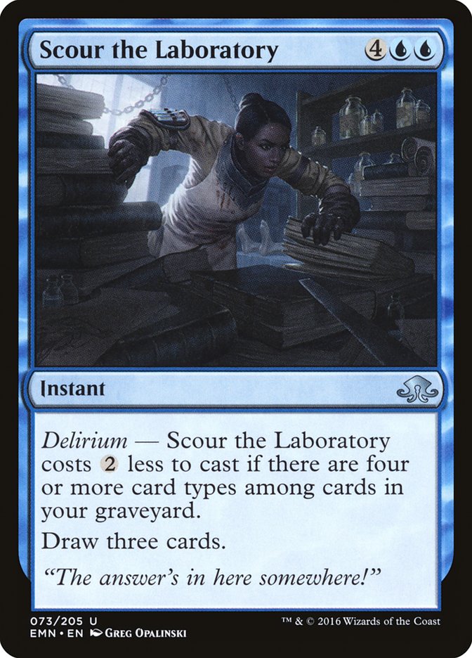 Scour the Laboratory 73 (Eldritch Moon)  - Foil | Good Games Adelaide SA