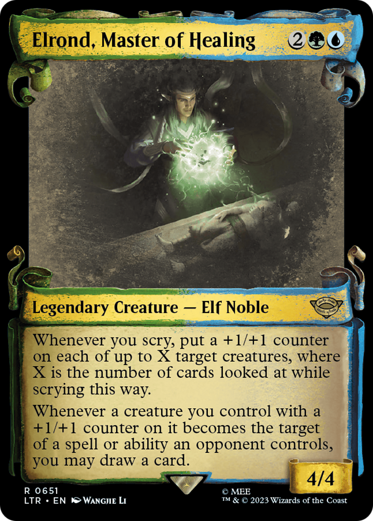 Elrond, Master of Healing [The Lord of the Rings: Tales of Middle-Earth Showcase Scrolls] | Good Games Adelaide SA