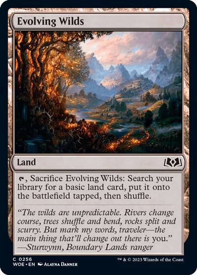 Evolving Wilds 256 (Wilds of Eldraine)  - Foil | Good Games Adelaide SA
