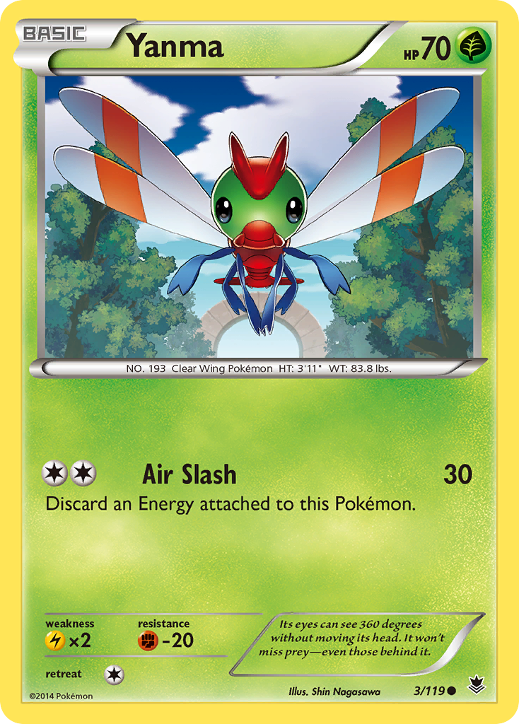 Yanma (3/119) [XY: Phantom Forces] | Good Games Adelaide SA