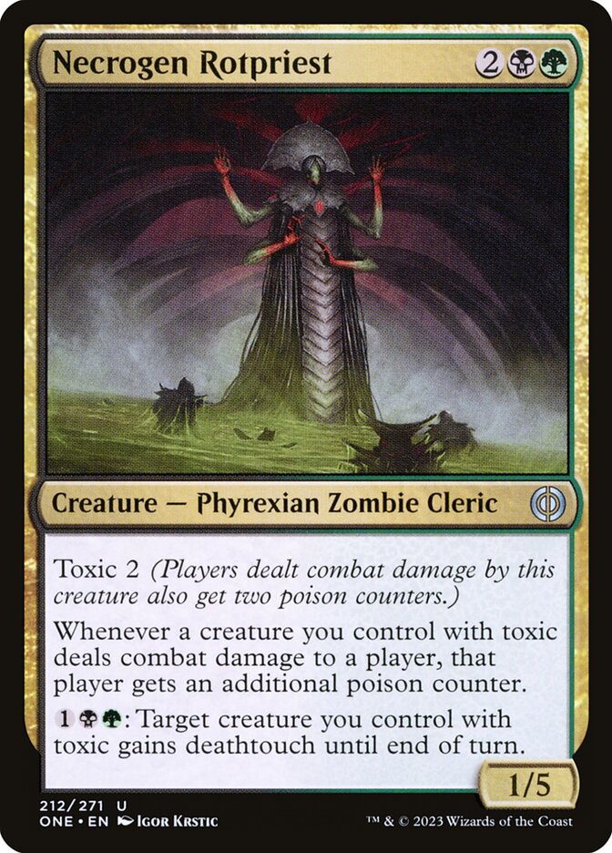 Necrogen Rotpriest 212 (Phyrexia: All Will Be One)  | Good Games Adelaide SA