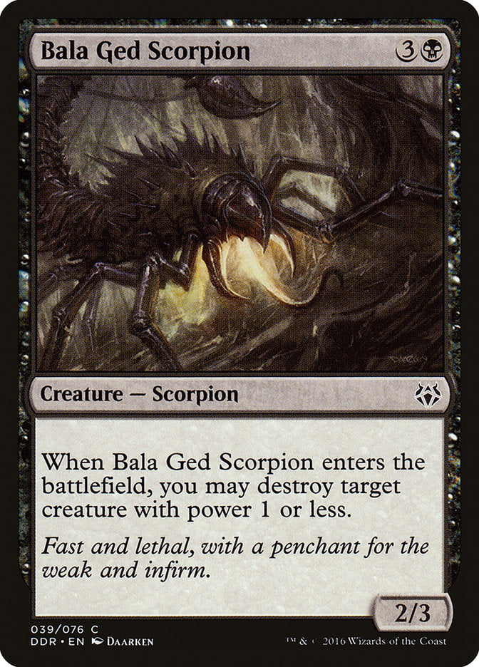 Bala Ged Scorpion [Duel Decks: Nissa vs. Ob Nixilis] | Good Games Adelaide SA