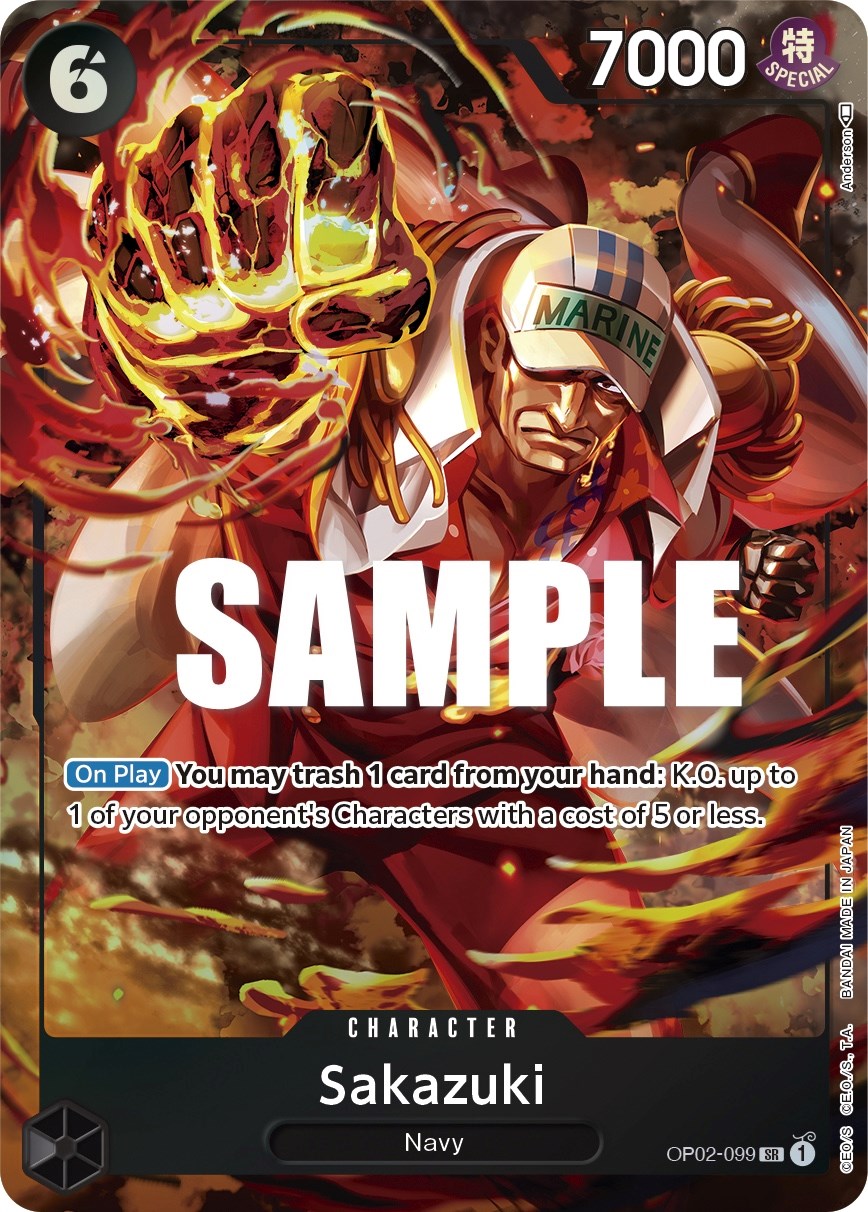 Sakazuki (Alternate Art) [Paramount War] | Good Games Adelaide SA