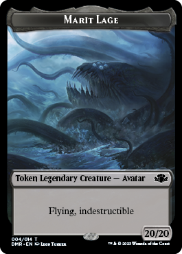 Elephant // Marit Lage Double-Sided Token [Dominaria Remastered Tokens] | Good Games Adelaide SA