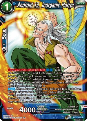 Android 13, Inorganic Horror (BT17-052) [Ultimate Squad] | Good Games Adelaide SA