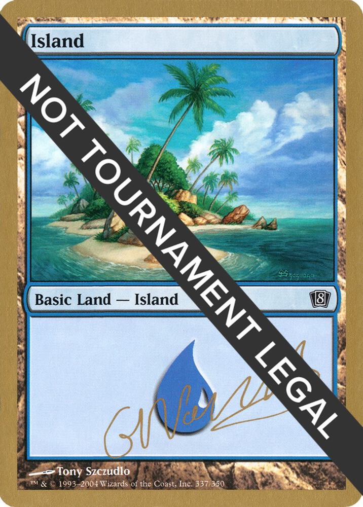 Island 337 2004 Gabriel Nassif 8ED  (World Championship Decks)  | Good Games Adelaide SA