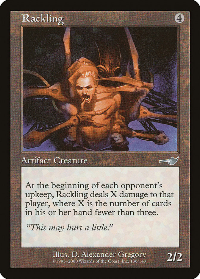 Rackling 136 (Nemesis)  - Foil | Good Games Adelaide SA