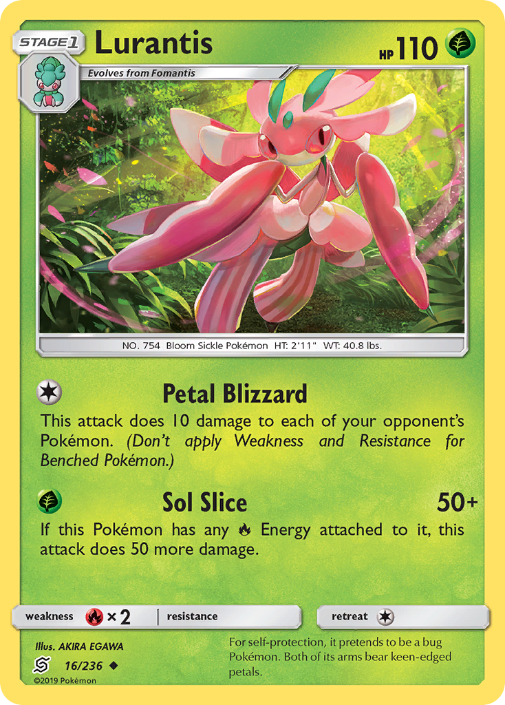 Lurantis (16/236) [Sun & Moon: Unified Minds] | Good Games Adelaide SA