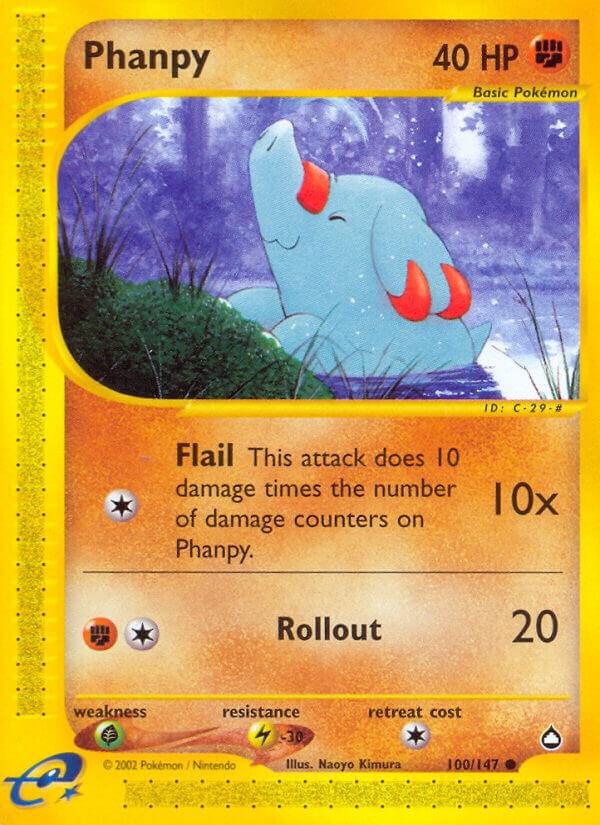 Phanpy 100/147 (Aquapolis)  | Good Games Adelaide SA