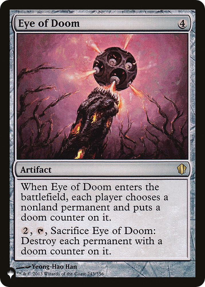 Eye of Doom 243/356 (The List Reprints)  | Good Games Adelaide SA
