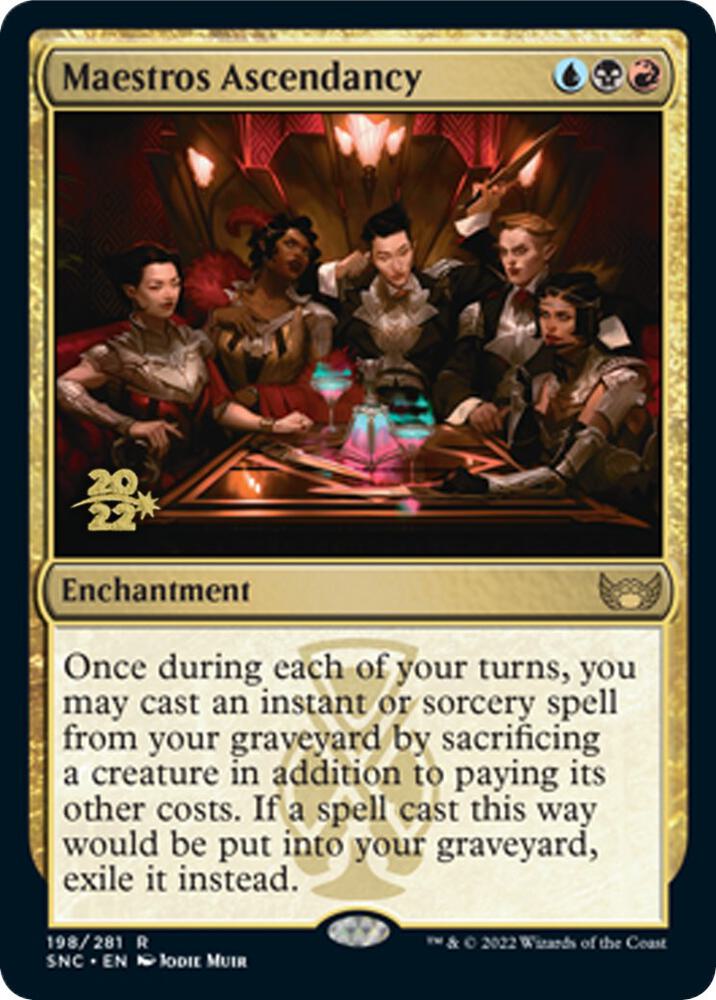 Maestros Ascendancy 198 (Prerelease Cards)  - Foil | Good Games Adelaide SA