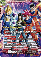 Android 17 // Warriors of Universe 7, United as One (BT20-001) [Power Absorbed Prerelease Promos] | Good Games Adelaide SA