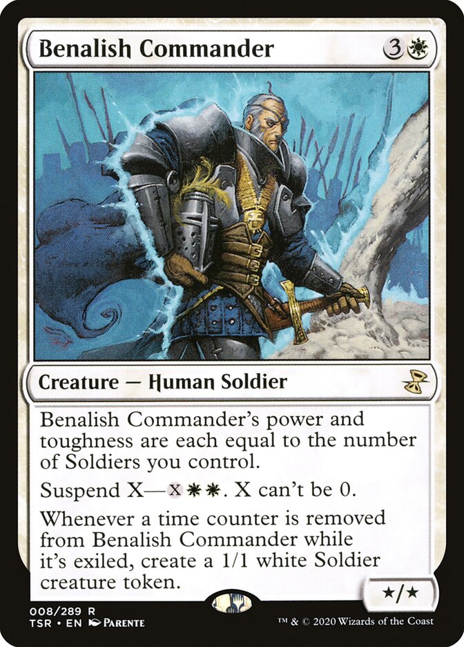 Benalish Commander 8 (Time Spiral: Remastered)  - Foil | Good Games Adelaide SA