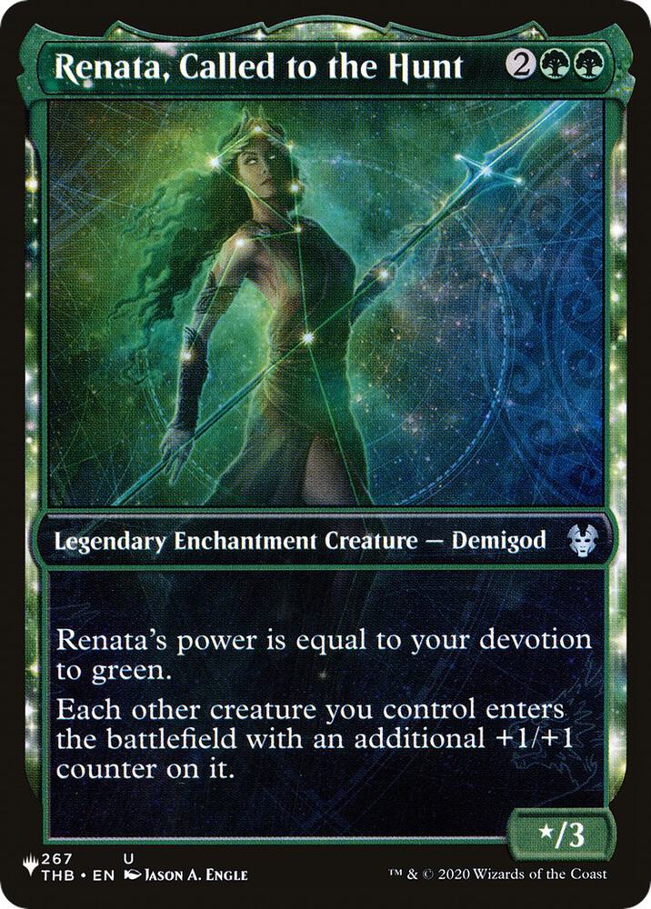 Renata Called to the Hunt Showcase 267/254 (The List Reprints)  | Good Games Adelaide SA