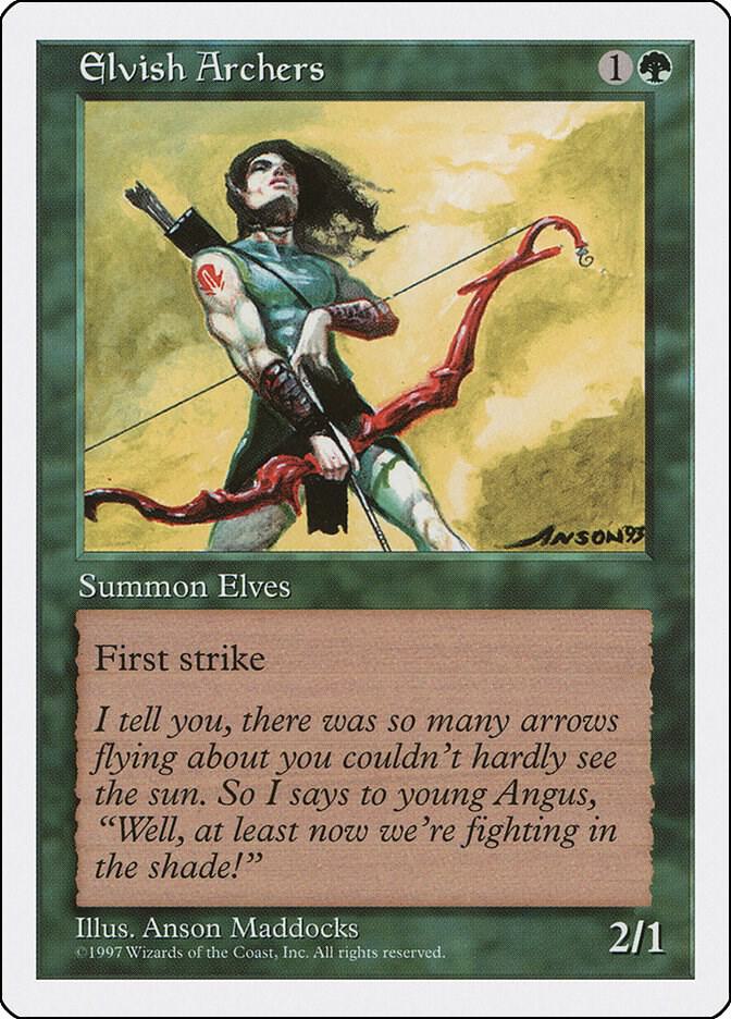 Elvish Archers 292/455 (Fifth Edition)  | Good Games Adelaide SA