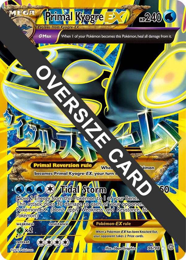 Primal Kyogre EX 96 98 096/098 (Jumbo Cards)  - Holofoil | Good Games Adelaide SA