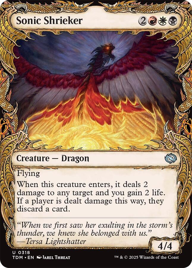 Sonic Shrieker 318 (Tarkir: Dragonstorm)  | Good Games Adelaide SA