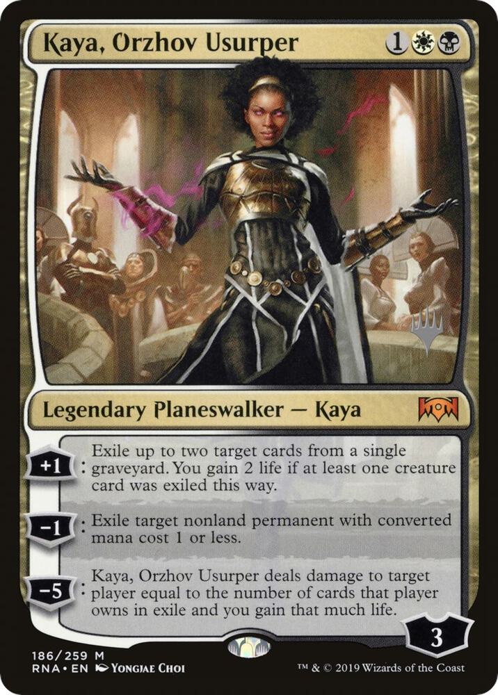 Kaya Orzhov Usurper 186 (Promo Pack: Throne of Eldraine)  | Good Games Adelaide SA