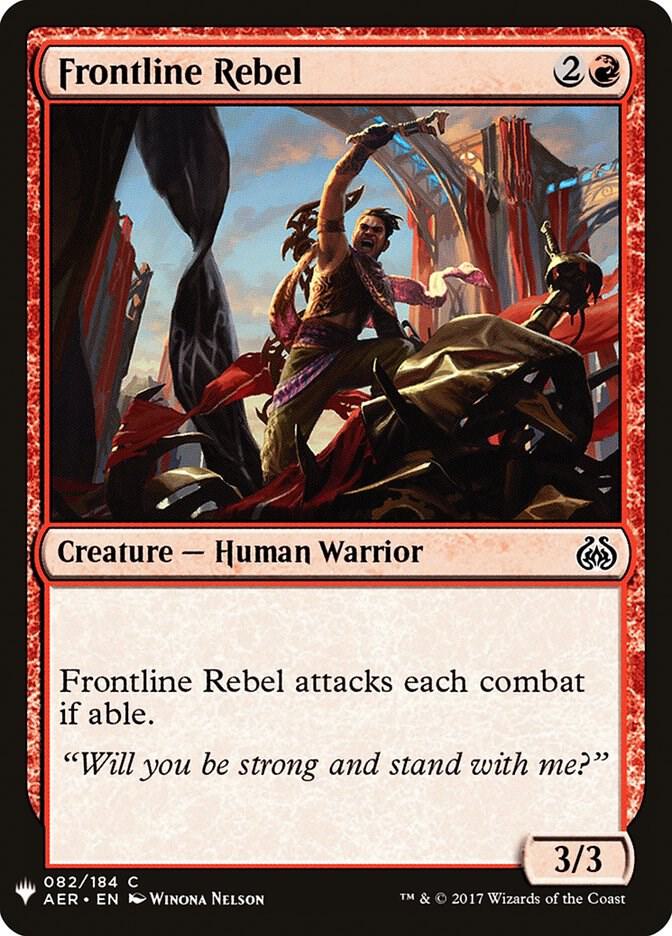Frontline Rebel 82 (The List Reprints)  | Good Games Adelaide SA