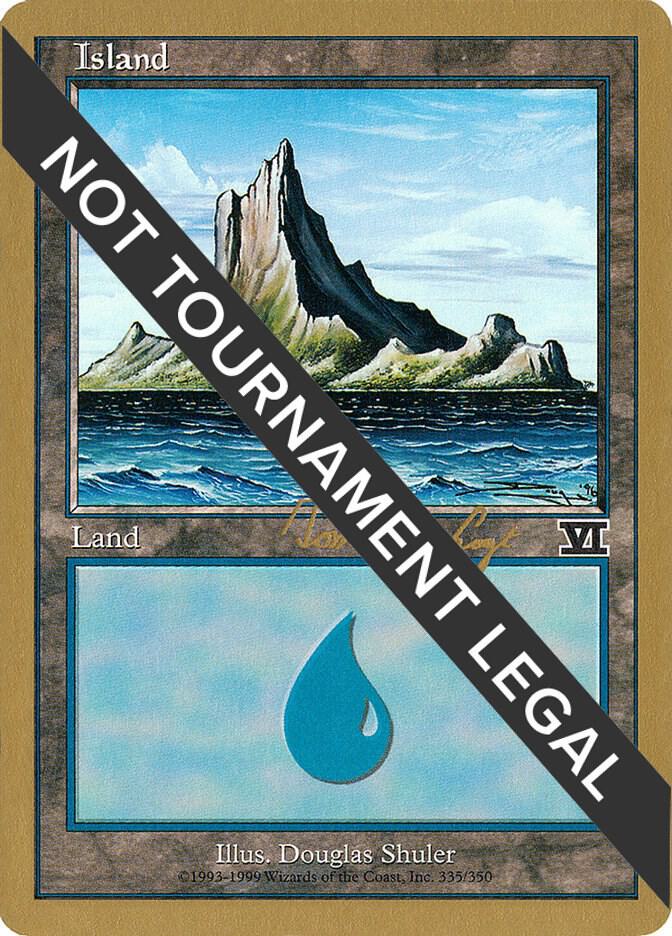 Island 335 2000 Tom van de Logt 6ED  (World Championship Decks)  | Good Games Adelaide SA